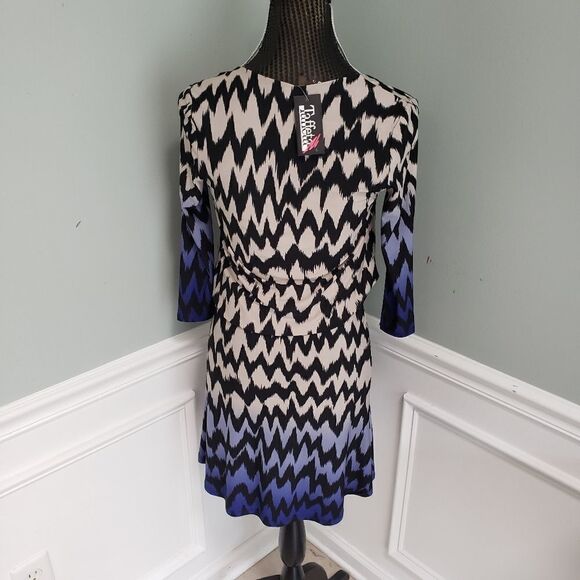 nwt S-Twelve pullon Ombre dress size small - Picture 3 of 13